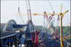 Reportage: Bau der umstrittenen Dresdner Waldschlößchenbrücke von 2008 bis 2011