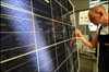 Produktion in der Solar World AG in Freiberg