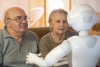 Projekt Demografischer Wandel; Der humanoide Roboter "Pepper" kommt im Seniorenwohnhaus "Am Belmsdorfer Berg" in Bischofswerda in Gruppentherapien zum Einsatz