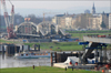 Reportage: Bau der umstrittenen Dresdner Waldschlößchenbrücke von 2008 bis 2011